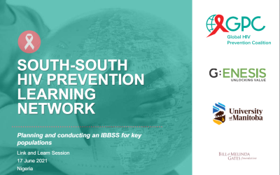 South South Learning Network (Prevention self assessment tool) for condom and KP programming