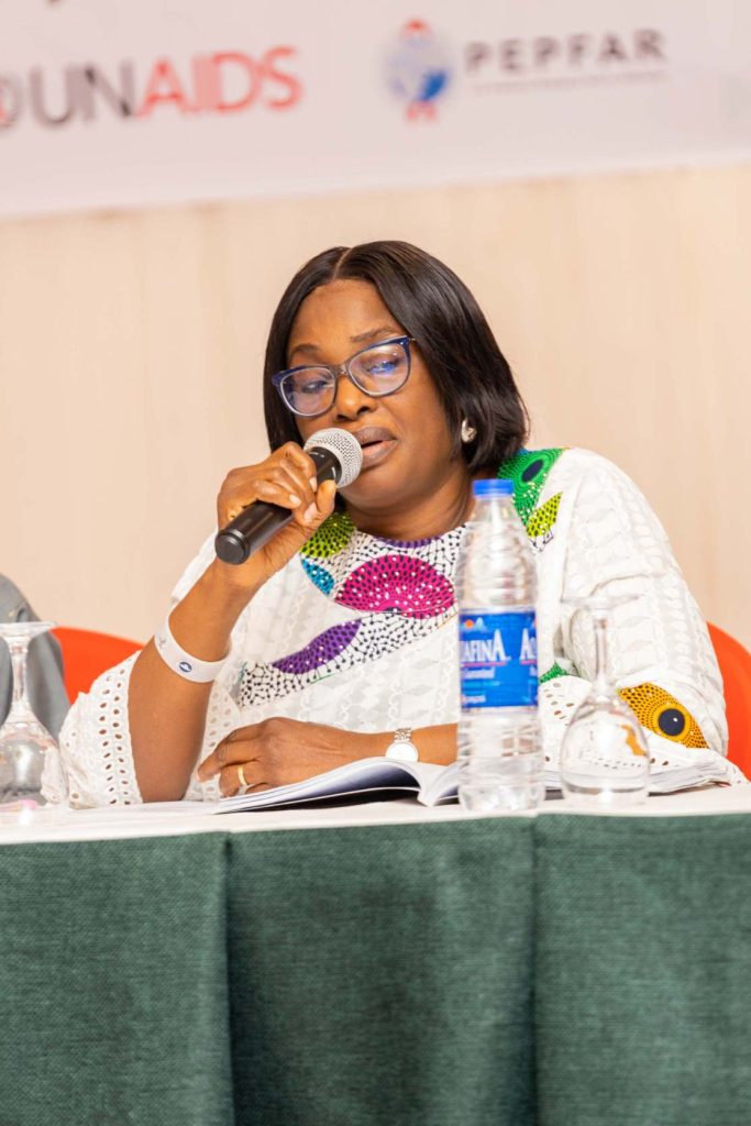 Mrs Josephine Kalu charring Technical Session 3 of the 6th NCA