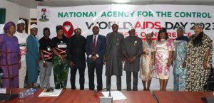The press conference in commemoration of 2023 World AIDS Day