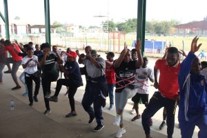 Sporting activities in commemoration of the 2023 World AIDS Day